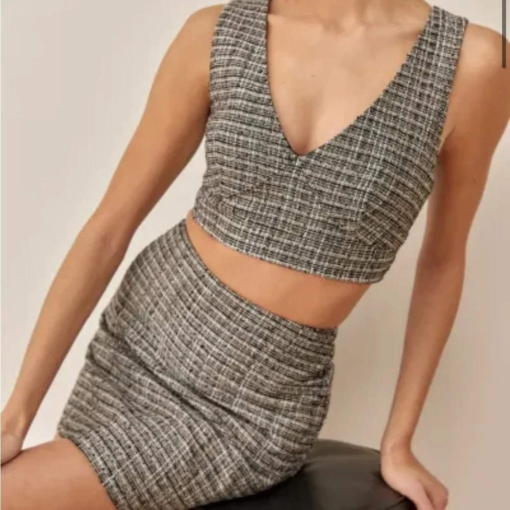 ISO Reformation Tweed Set - Picture 3 of 3